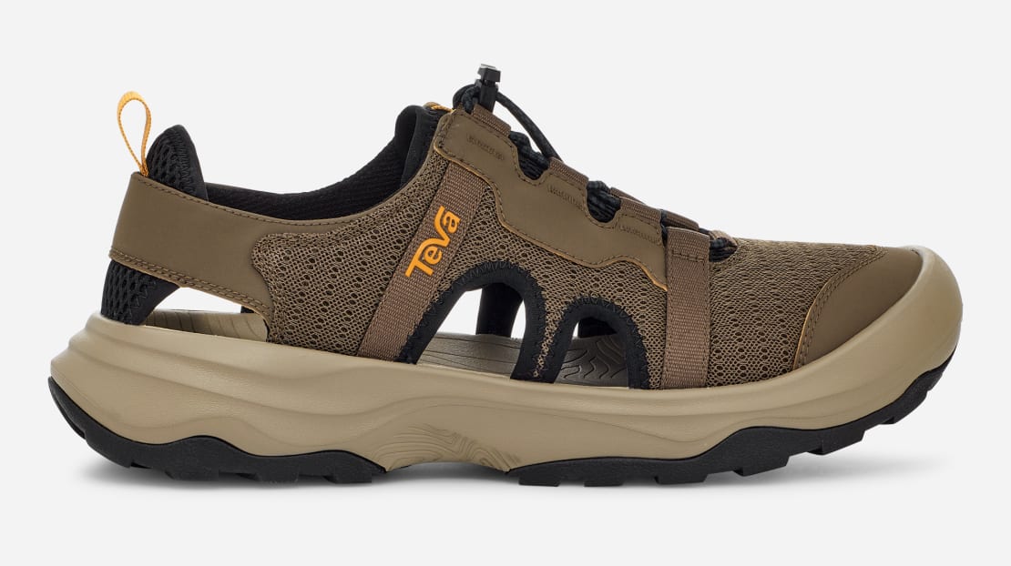 Amazon.com | Teva Men's Outflow CT Sandal, Black, 7 | Sport